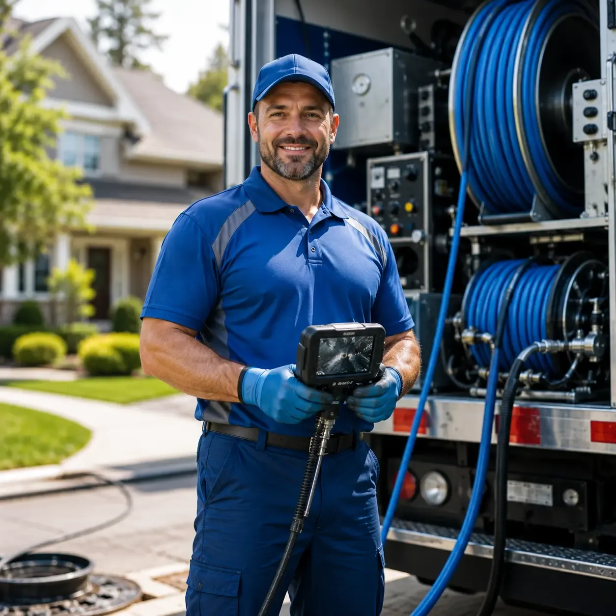 Local outdoor drain cleaning specialists in Hazel Park, MI